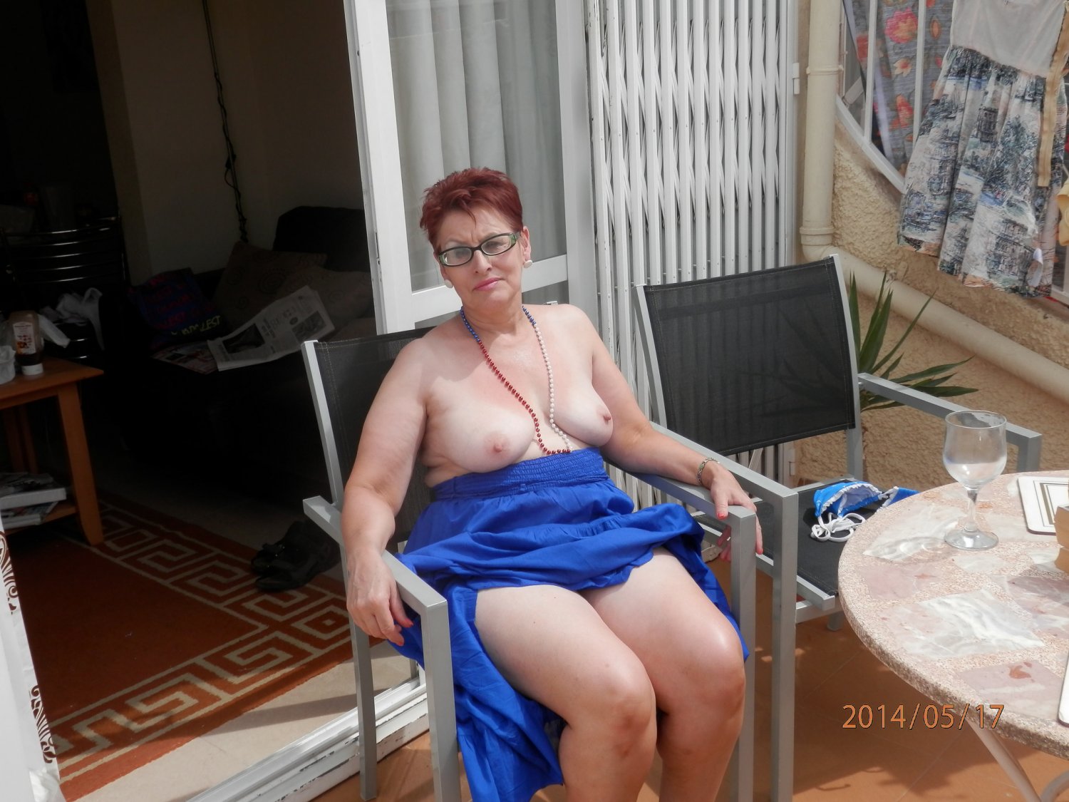 Mature UK wife poses for hubby, Marion #Kb21MiyU